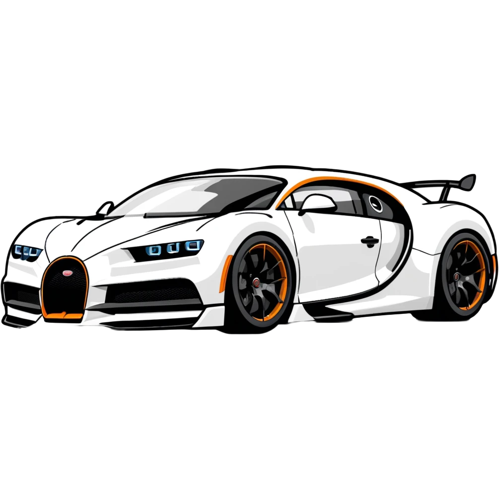 Black Bugatti Chiron Super Sport 300+ emoji