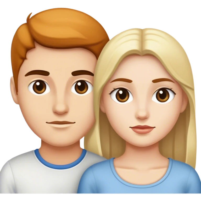 M and L together  emoji