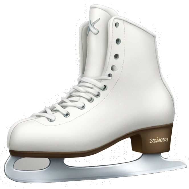 Figure skate emoji