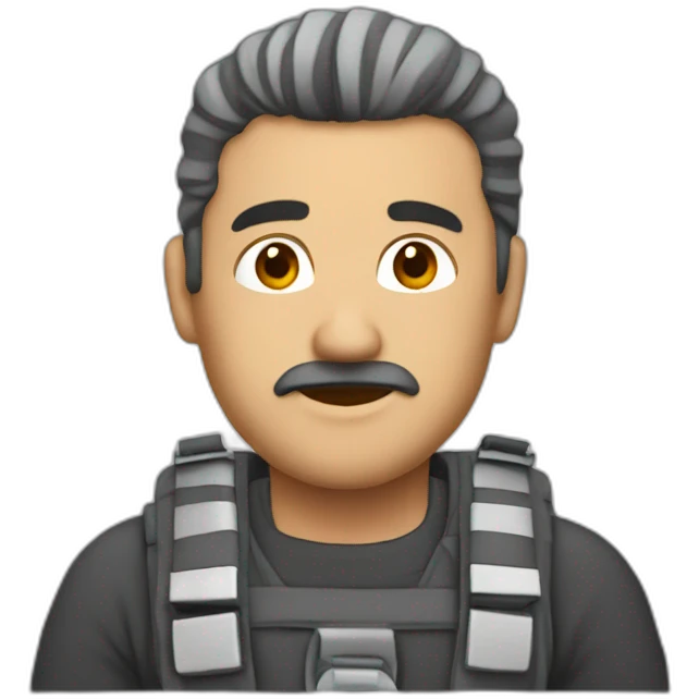 costa como prisionaro emoji