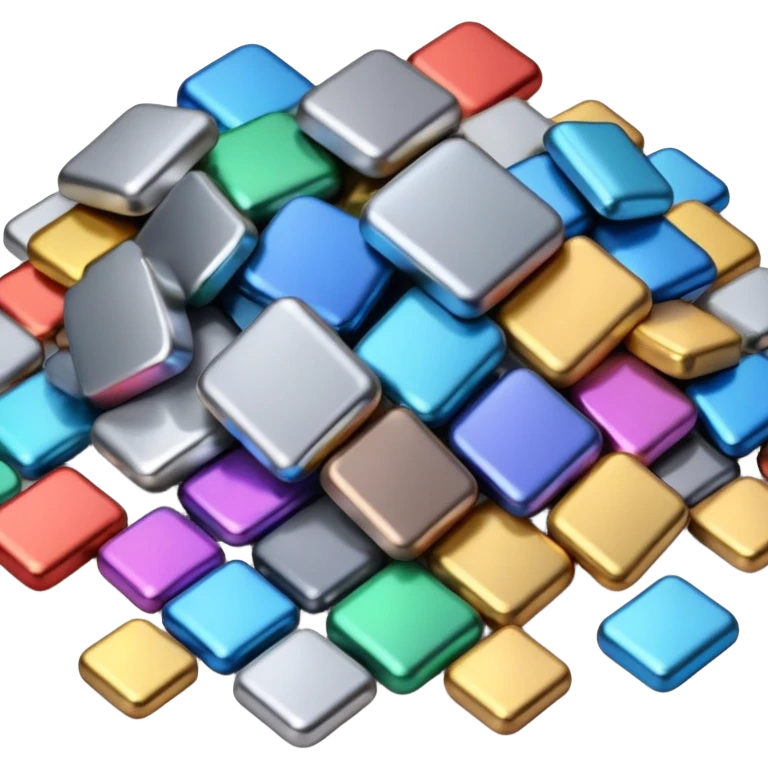 a bunch of rare earth metals emoji