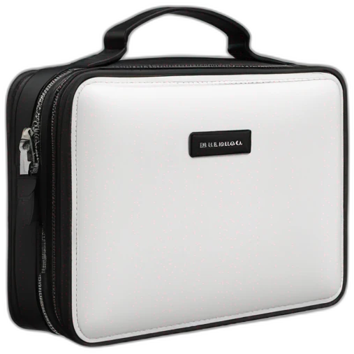 Balenciaga logo black lunchbox bag  emoji