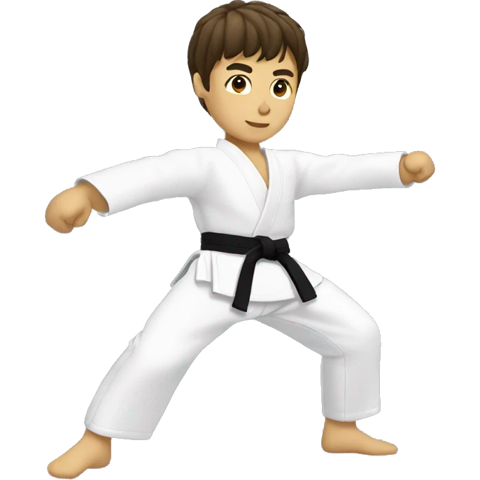 taekwondo kick emoji