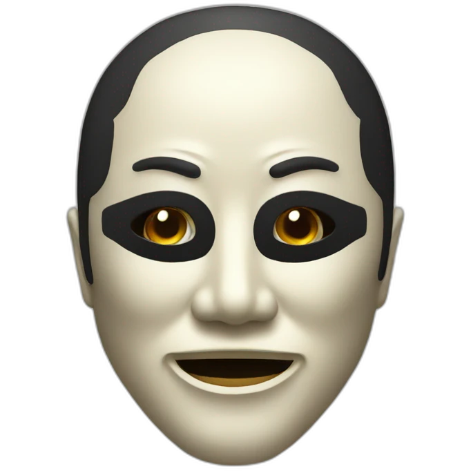 Japanese mask emoji