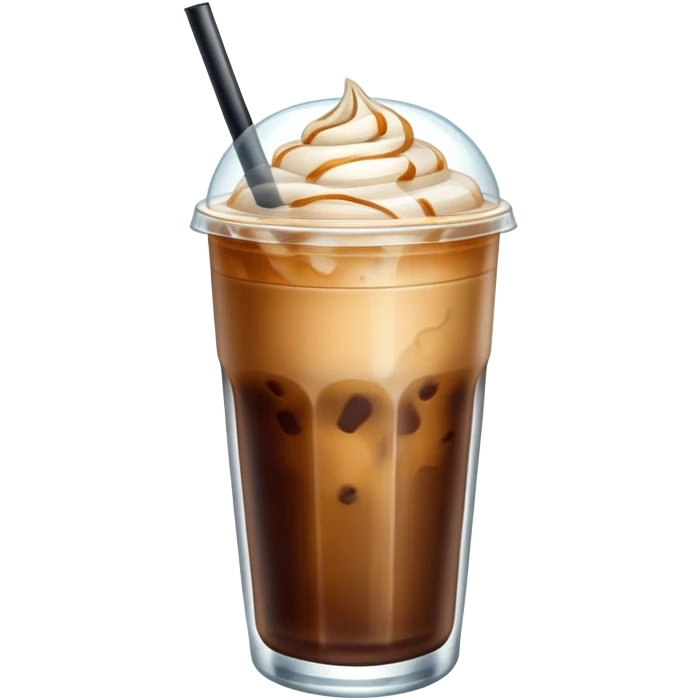 Iced coffee emoji