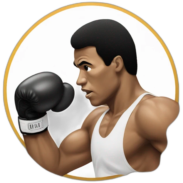 Muhamad ali boxing emoji