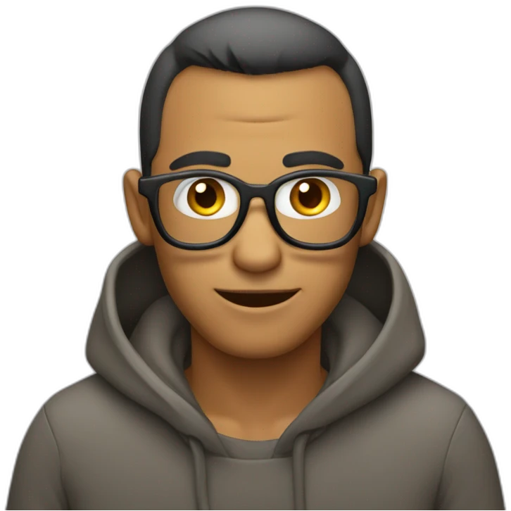 Singe sur homme emoji