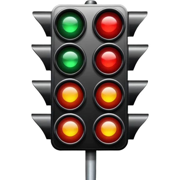 Red Traffic Light emoji