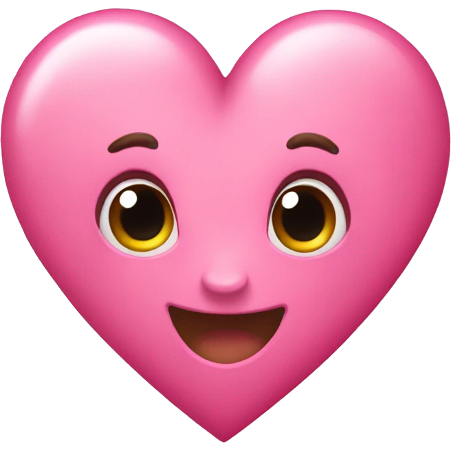 Pink heart with pink bow emoji