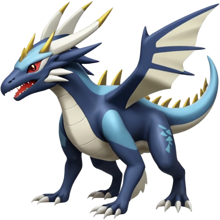 Silvally-Nargacuga-Latios-Giratina-Salandit-Pokémon-Fakémon-fusion-animal-hybrid-creature emoji