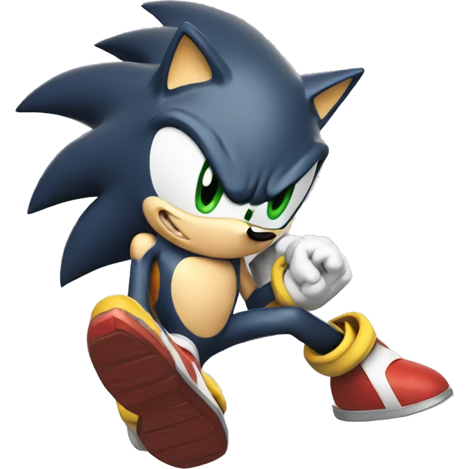 Sonic gowing fast emoji