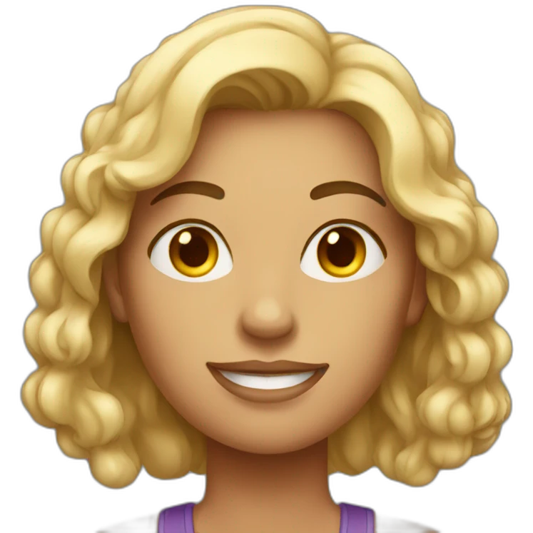 Tall buff woman emoji