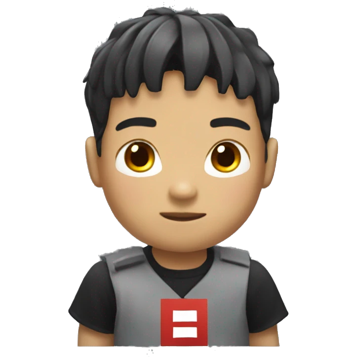 chinese boy playing roblox emoji
