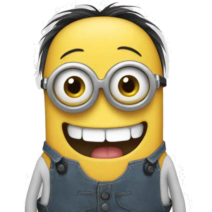 laughing minion emoji