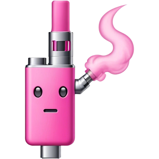 Vape pink emoji