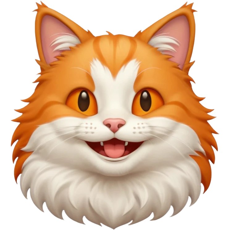Laughing cat emoji