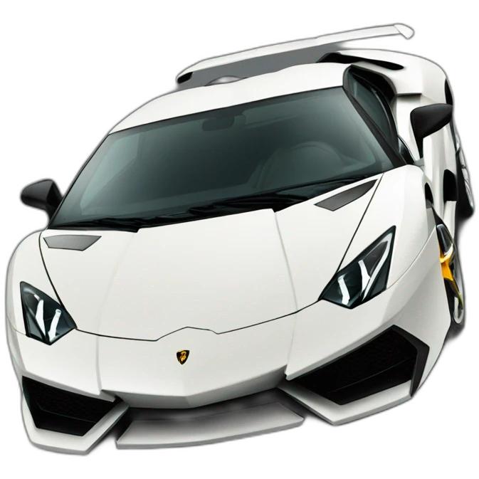 lamborghini voiture emoji