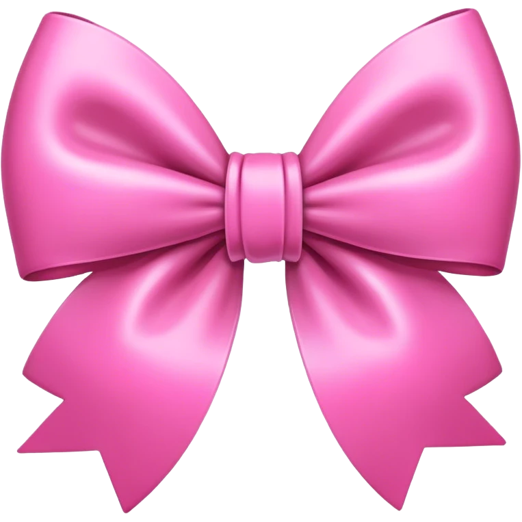 pink bow emoji