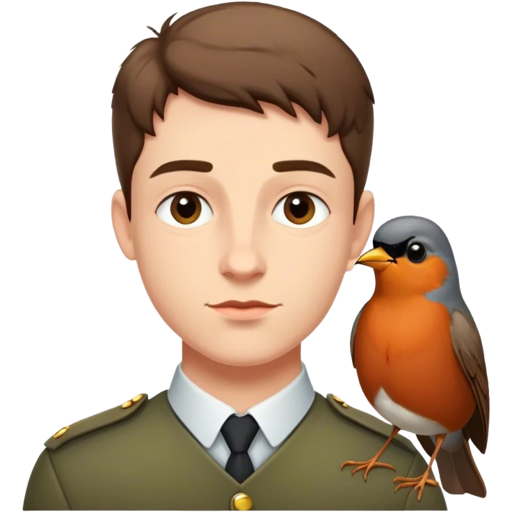 curtis with a robin emoji