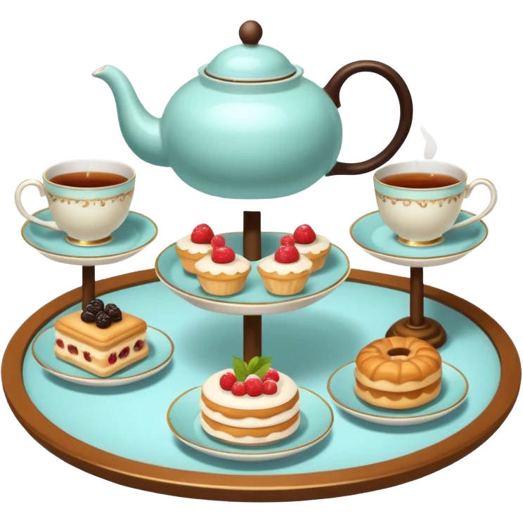 tea party emoji