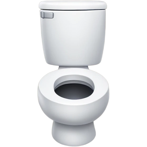 A toilet with a camera sticking out emoji