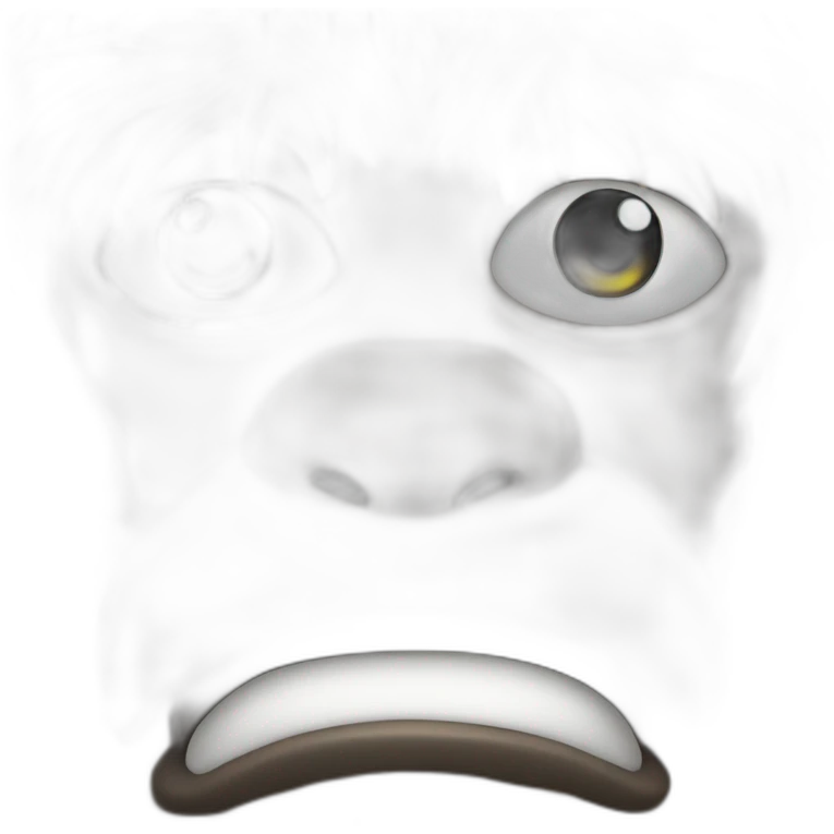 sasquatch face emoji