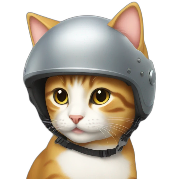 Isabelle cat with helmet emoji
