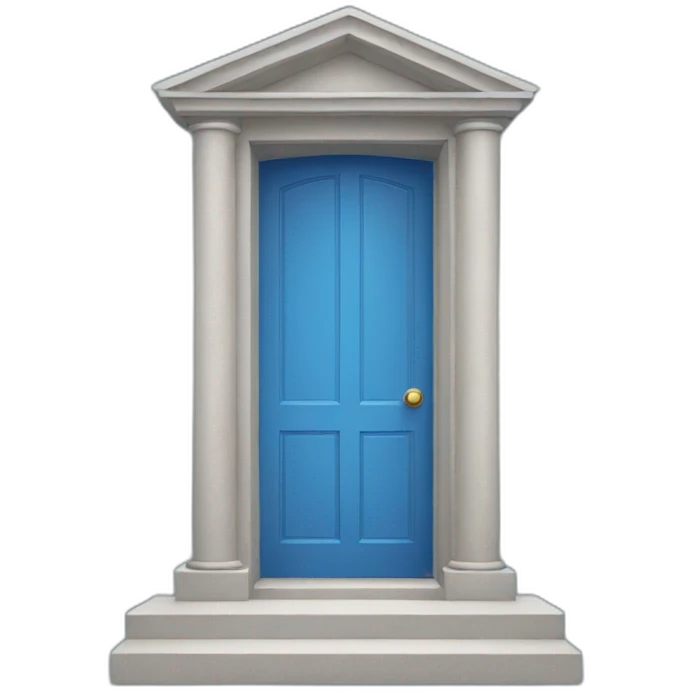 blue door opened to heaven emoji