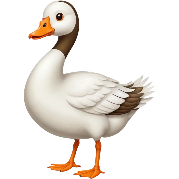 Silly goose emoji