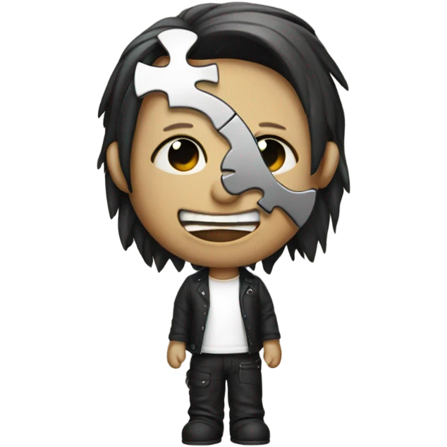 The jigsaw doll from saw as an emoji emoji