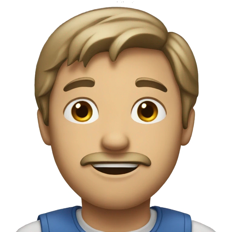guy talking emoji