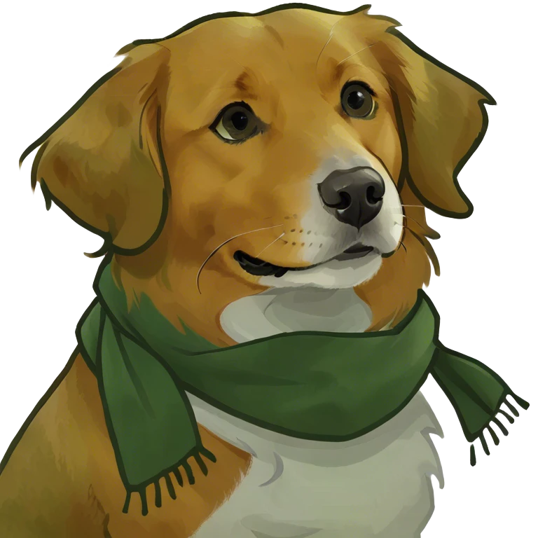 nova scotia duck tolling golden retriever emoji