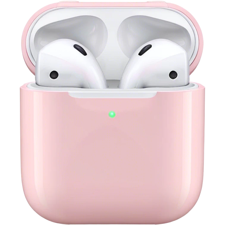 Light pink airpods emoji