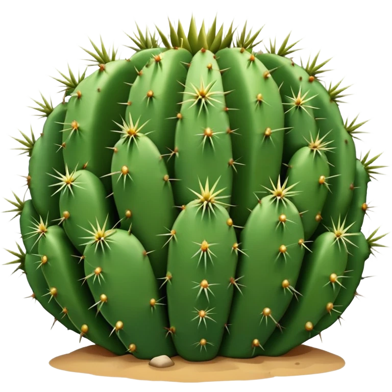 green desert cactus with spines emoji