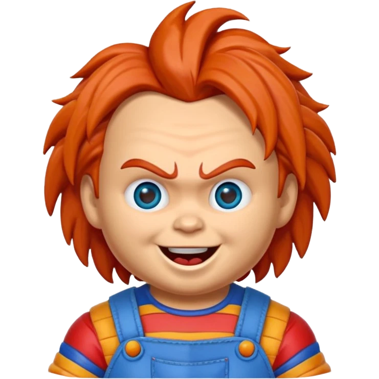 Un emojin de chuky emoji
