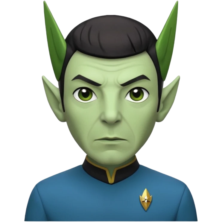 Star trek starfleet mr spock emoji