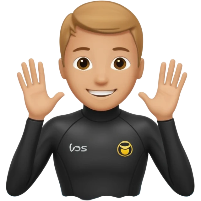 scuba diving fun emoji