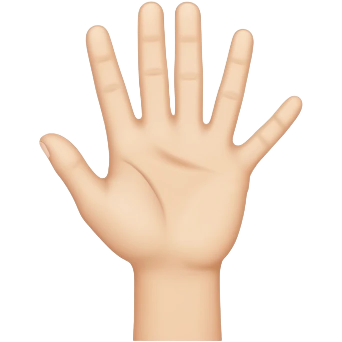 back of hand emoji