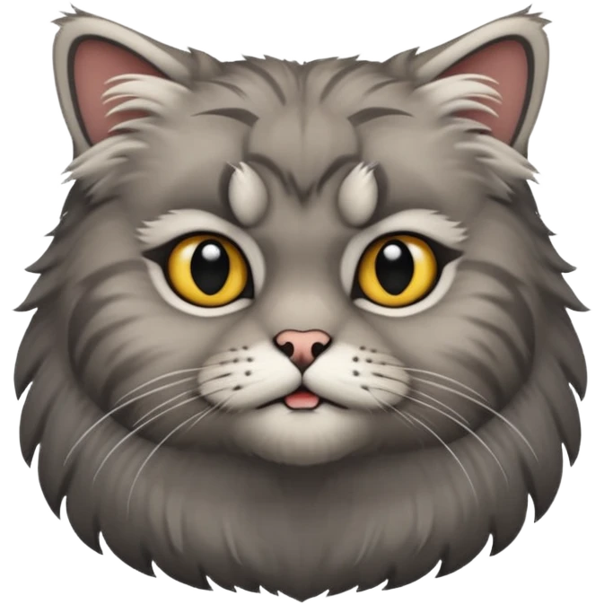 a Pallas's cat emoji
