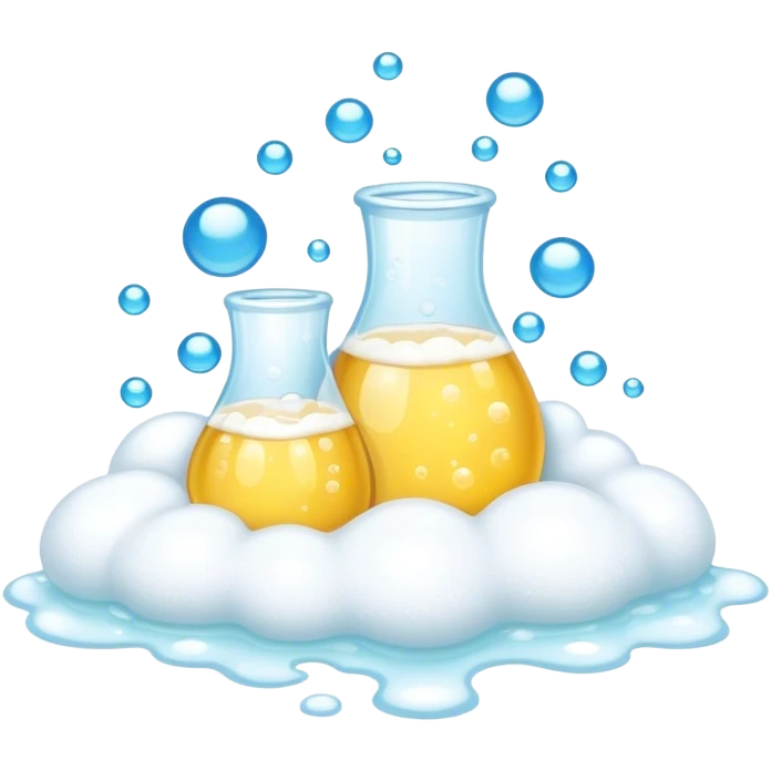 Suds and bubbles emoji