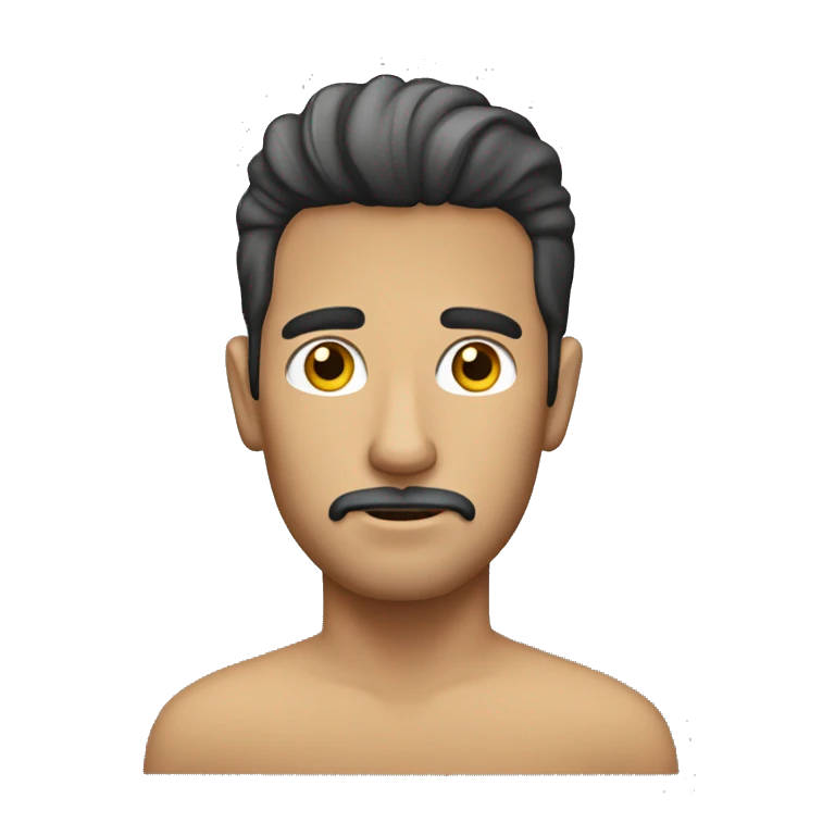 Hombre argentino pelo corto emoji