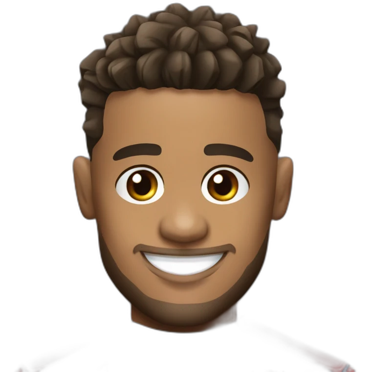 Neymar avec le maillot du PSG emoji