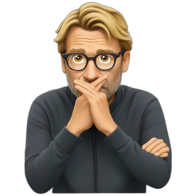 Klopp kissing his fingers emoji