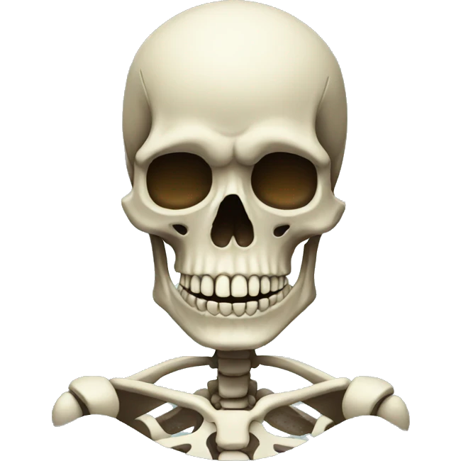 Skeleton emoji