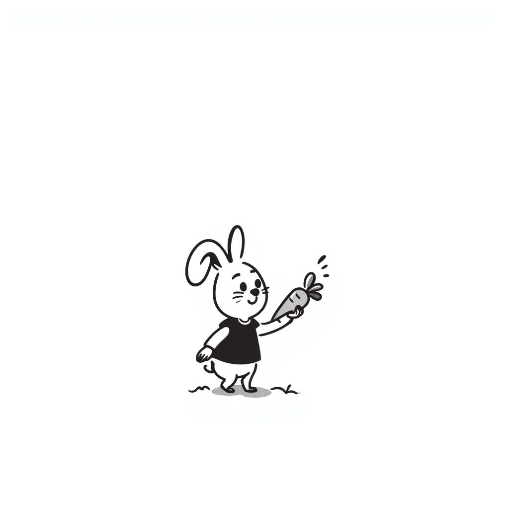 kind bunny emoji