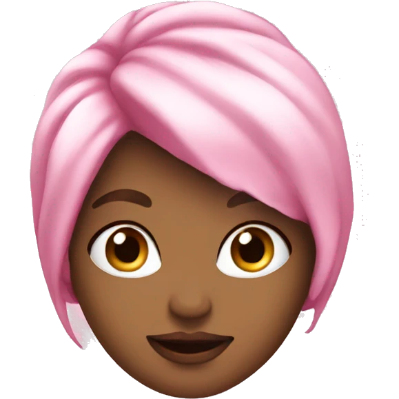 Coquette pink emoji