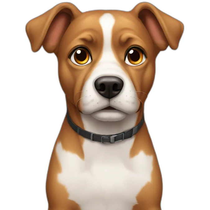 dog looking human emoji