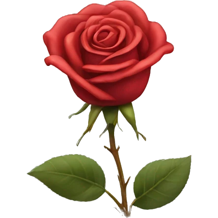 Rose withering emoji