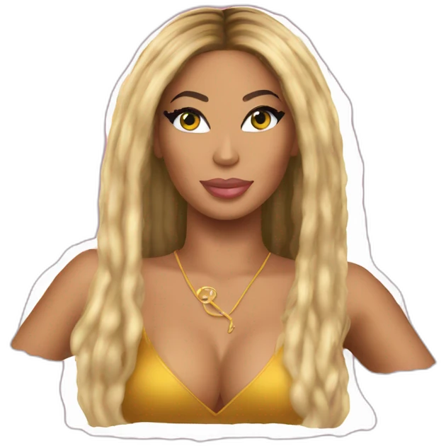 beyonce nicki minaj emoji