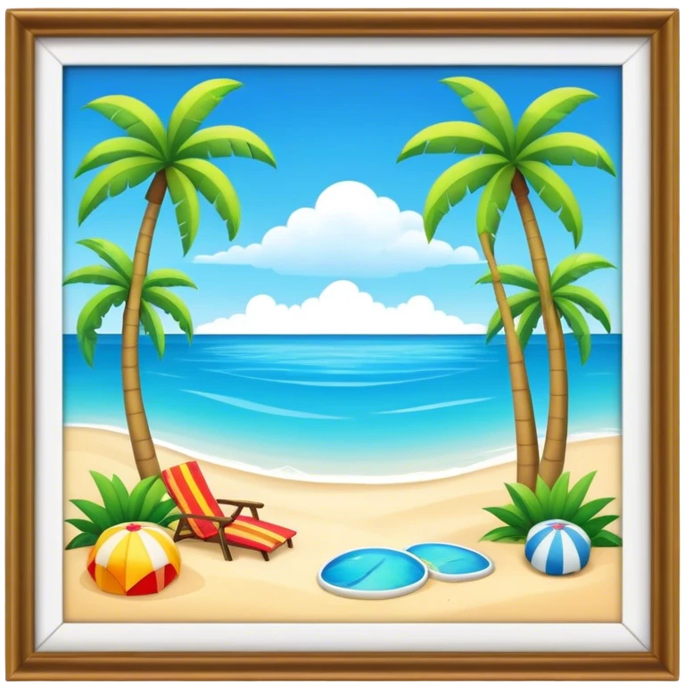a dream paradise emoji